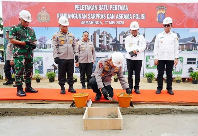Rp65,57 Miliar untuk Asrama Polisi Baru di Samarinda, Target Rampung 240 Hari
