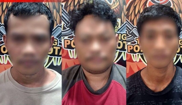 Motor Digadaikan Rp200 Ribu, Tiga Pencuri di Samarinda Akhirnya Diciduk Polisi