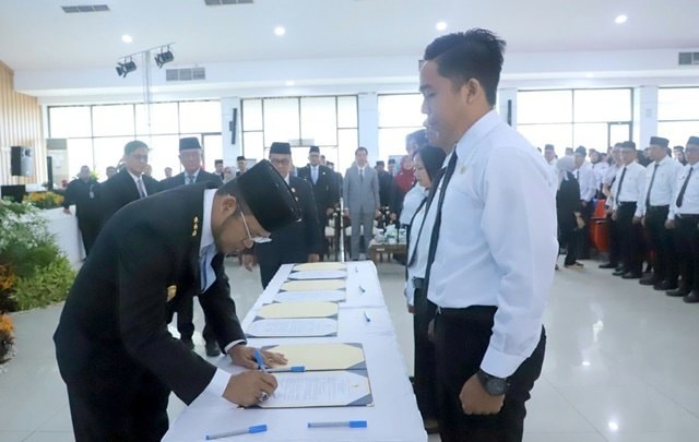 1.148 Jabatan Fungsional dan 3.223 PPPK Tahap II Resmi Dilantik di Kaltim