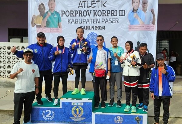 Kontingen Bontang Raih 2 Medali Emas di Porprov KORPRI ke-III Kaltim