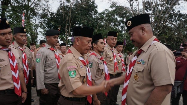 Pengurus Pramuka Samboja dan Samboja Barat Dilantik