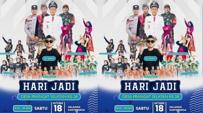 Meriah! Desa Prangat Selatan Rayakan HUT ke-28 dengan Panggung Hiburan dan DJ Daus