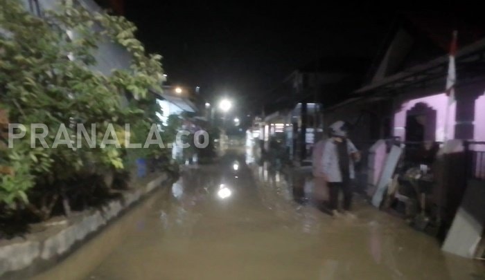 Hujan Singkat, Banjir Kembali Genangi Bontang