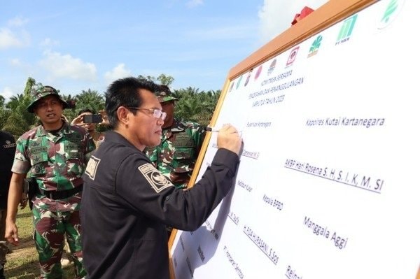 Pemkab Kutai Kartanegara Gelar Apel Karhutla, Antisipasi Kebakaran Lahan
