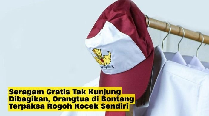 Seragam Gratis Tak Kunjung Dibagikan, Orangtua di Bontang Terpaksa Rogoh Kocek Sendiri