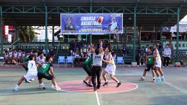 Kolaborasi Kodim 0908 dan SMAN 1 Bontang Gelar SMANSA Cup 2024