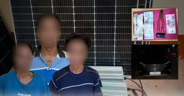 Tiga Orang asal Balikpapan Ini Bikin Jalanan Samboja Gelap Gulita