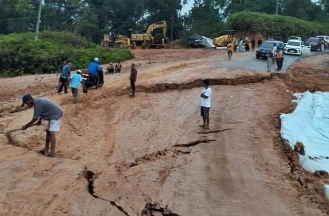 Jalan Pegat Bukur Rusak, DPRD Berau Kawal Perbaikan Infrastruktur