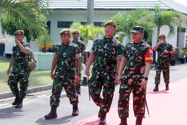 Kunjungan Pangdam VI/Mulawarman jadi Momen Penguatan Moral Prajurit di Bontang