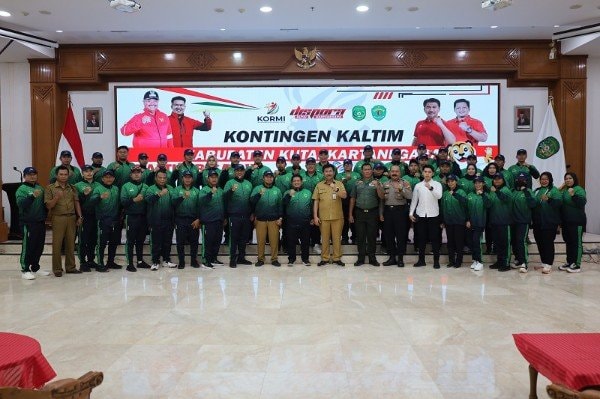 99 Atlet Kutai Kartanegara Bertarung di FORNAS VII Jawa Barat
