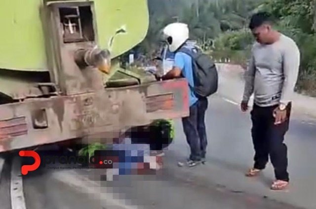 Kecelakaan di Jalan Poros Bontang-Sangatta, Warga Samarinda Tewas Masuk Kolong Truk Tangki