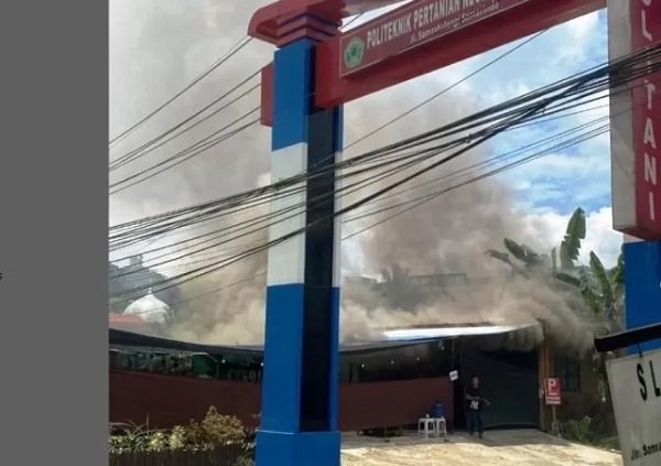 Kafe di Samarinda Seberang Terbakar, Dua Orang Luka Bakar