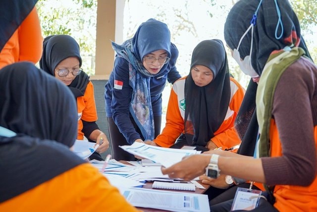 Pupuk Kaltim Perkuat Kapasitas Kader Posyandu Guntung Atasi Stunting, Bekali Teknis Antropometri