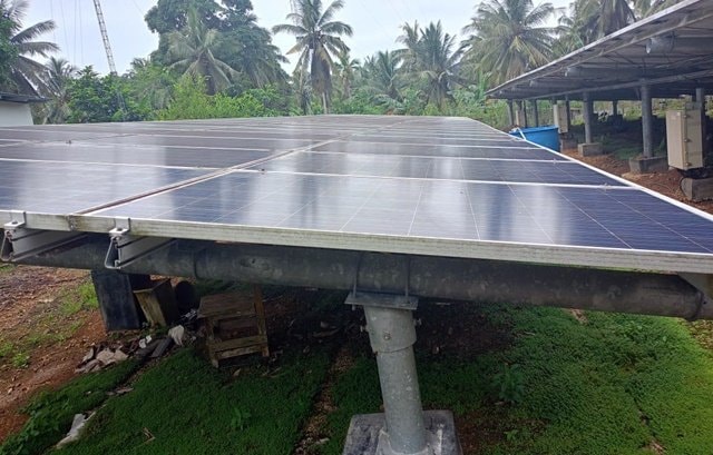 15 Hari Tanpa Listrik, PLTS Komunal Desa Pulau Miang Kutim Rusak Disambar Petir