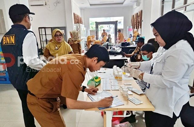 Tes Urine Mendadak, Satu Pegawai Kelurahan di Bontang Sempat Positif