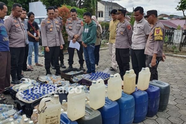 Operasi Pekat Mahakam 2023 di Bontang Didominasi Kasus Pencurian dan Peredaran Miras