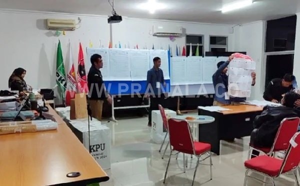 KPU Kaltim Rampungkan Rekapitulasi Penghitungan Suara Ulang Pemilu 2024, Berikut Rinciannya