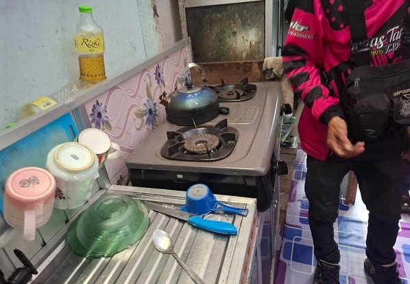 Lupa Mematikan Kompor saat Memasak, Kebakaran di Bontang Kuala Tak Meluas
