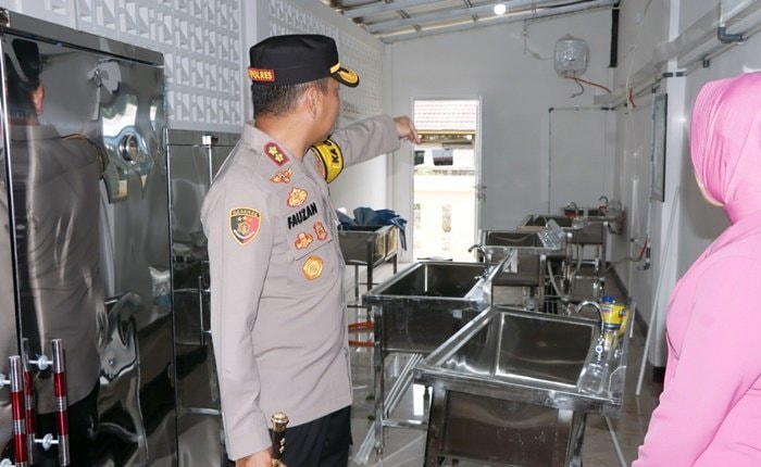 Cek Fasilitas Dapur SPPG Sangatta, Kapolres Kutim Pastikan Standar Kebersihan dan Kualitas Pangan
