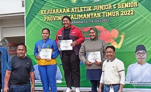 Cabor Atletik Bontang Bidik Enam Medali di Porprov