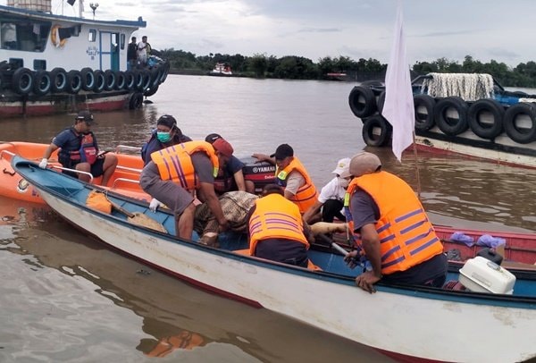 Tiga Hari Pencarian, Jasad Ishak Susilo Ditemukan di Sungai Mahakam, Kaltim