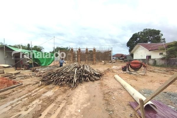 Progres Kantor Satpol PP Bontang 51 Persen, Kontraktor: Pekerjanya Sering Telat Masuk