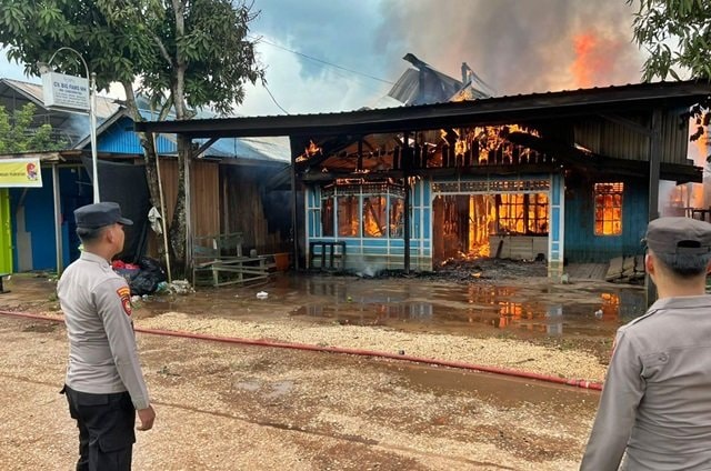 3 Rumah di Bengalon Kutim Ludes Terbakar, Kerugian Rp200 Juta