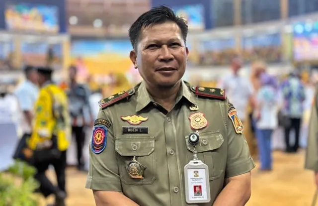 Kepala Satpol PP Kota Balikpapan Boedi Liliono
