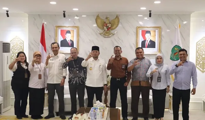 Gubernur Rudy Mas'ud terima audiensi KI Kaltim, soroti tata kelola administrasi di tengah 341 sengketa informasi tercatat sejak 2012 hingga kini