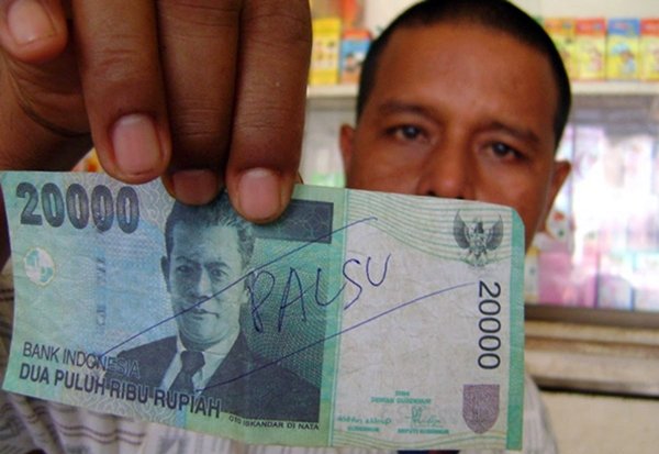 BI Kaltim: Terbanyak Uang Palsu Pecahan Rp20 Ribu