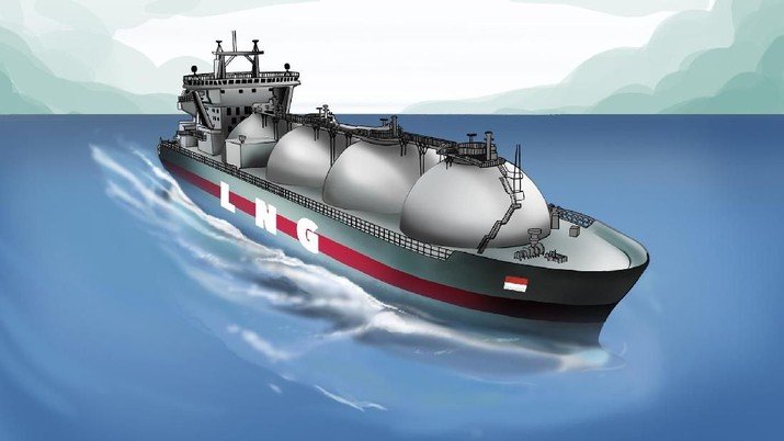 Pasokan LNG Kilang Bontang Terganggu Penurunan Produksi di Mahakam dan Merakes