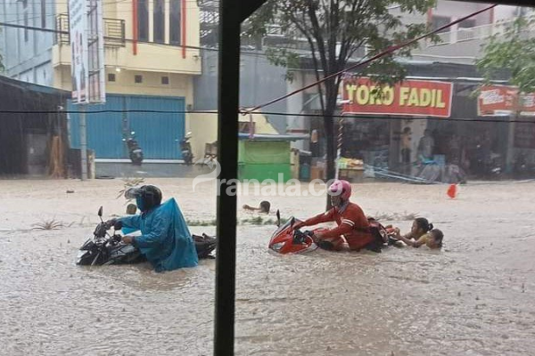 4 Jam Hujan, 32 Titik di Samarinda Terendam Banjir