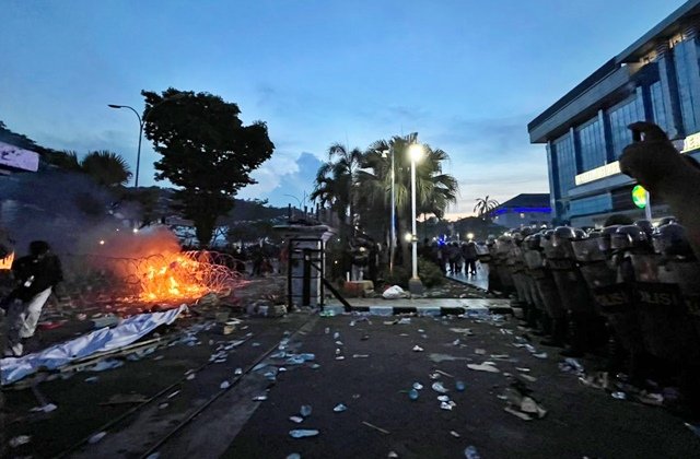 Amnesty Soroti Intimidasi Jurnalis saat Demo 214 di Kantor Gubernur Kaltim