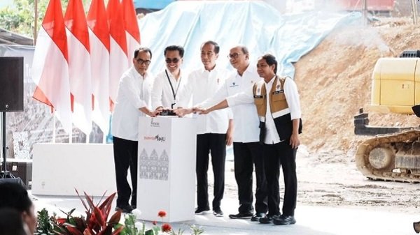 Presiden Jokowi Resmikan Peletakan Batu Pertama Teras Hutan Ibu Kota Nusantara