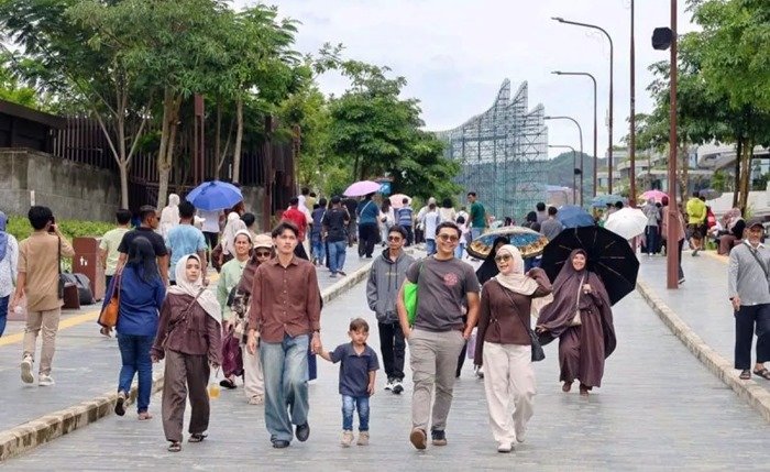 Libur Lebaran, 62.500 Pengunjung Padati IKN Kaltim dalam Sehari