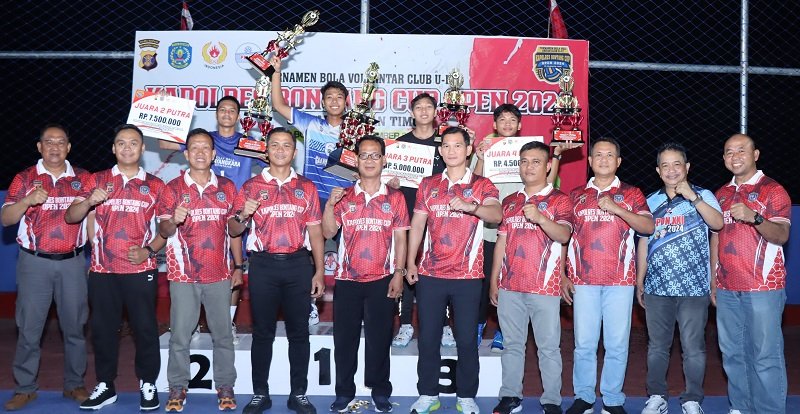 Turnamen Kapolres Bontang Cup Open 2024 Resmi Ditutup, Gajah Mungkur A Dominasi Final