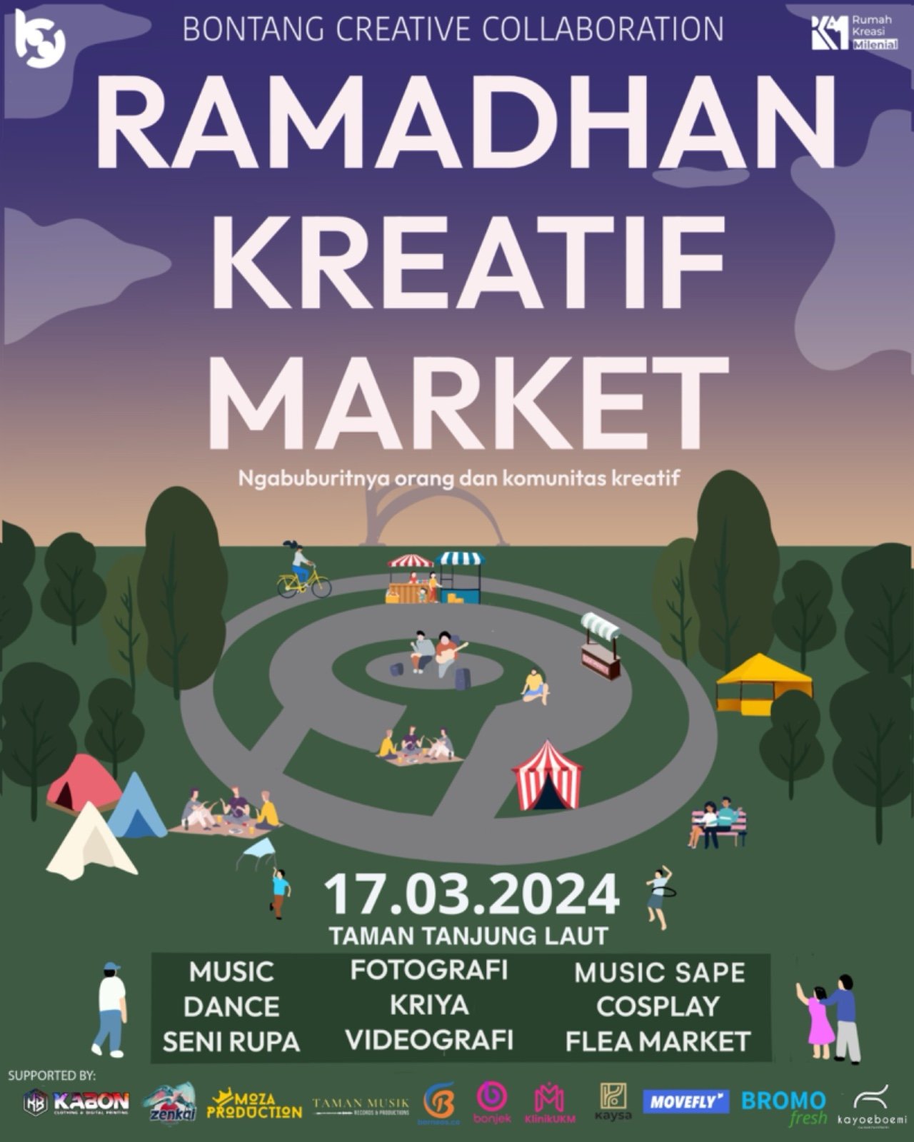 Ayo Kunjungi Ramadan Kreatif Market 17 Maret 2024!