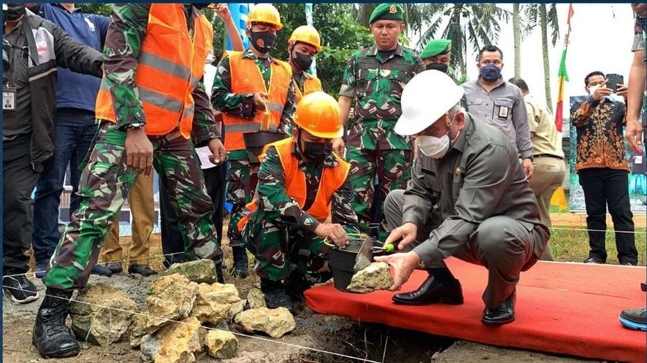 Pembangunan Rumah Layak Huni di Kaltim Dimulai