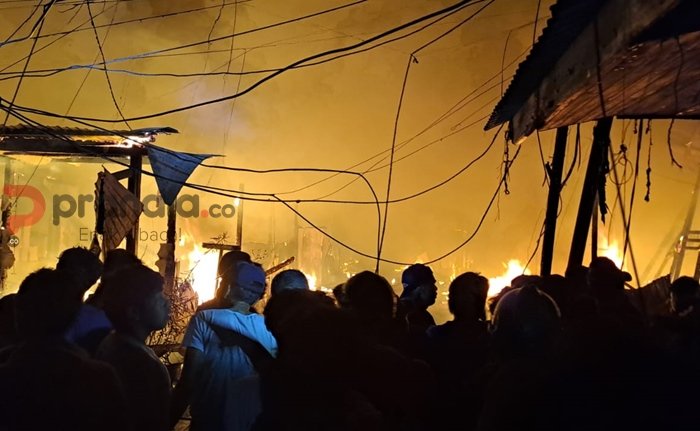 Kebakaran di Selambai, Polres Bontang: Penyebab Korsleting Listrik, Kerugian Capai Rp1,5 Miliar