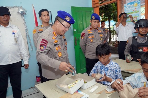 Makan Bergizi Gratis di SDN 031 Balikpapan Utara, Dukung Program Gizi Anak Presiden RI
