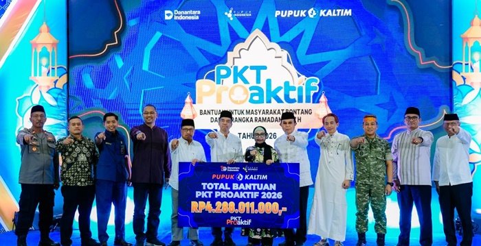 Pupuk Kaltim Salurkan Bantuan Rp4,28 Miliar untuk Warga Bontang Selama Ramadan