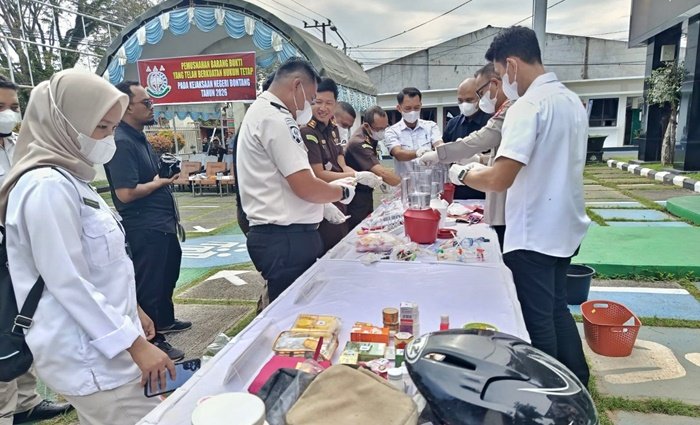 274 Gram Sabu Dimusnahkan di Bontang, 33 Kasus Narkotika Terungkap
