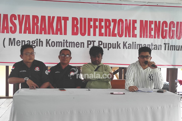 Aliansi Masyarakat Bufferzone Bakal Demo Jilid II, Ancam Inap Bila Tuntutan Tak Direspon Pupuk Kaltim