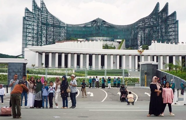 Lonjakan Wisata Nataru, Kunjungan ke IKN Tembus 36 Ribu Orang Sehari