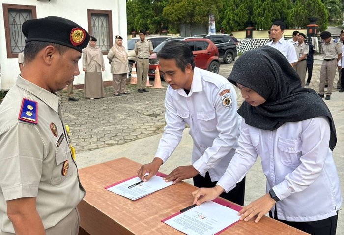 9 PPPK Baru Resmi Bertugas di Kantor Pertanahan Bontang, Hamim: Ini Awal Pengabdian untuk Masyarakat