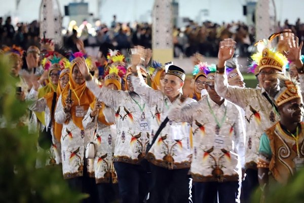 Meriah dan Penuh Khidmat, Presiden Jokowi Buka MTQ Nasional XXX di Samarinda