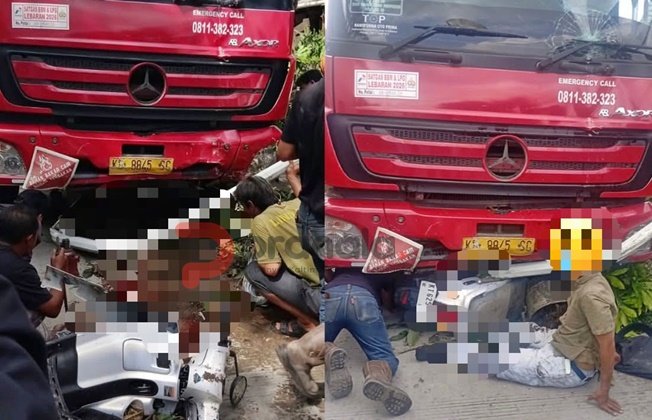 Cerita Saksi Tabrakan Beruntun Truk Tangki di Balikpapan, Syok Lihat Korban Terseret