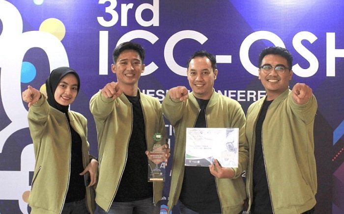 Tiga Tim Inovasi Pupuk Kaltim Sabet Predikat 4 Stars di Ajang ICC-OSH 2023