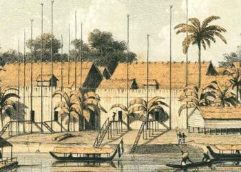 Benteng Kuno Dayak dari Masa Tradisi Berburu Kepala