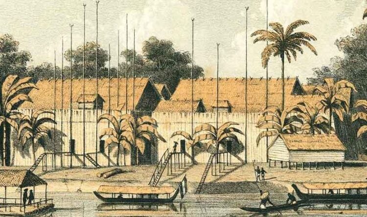 Benteng Kuno Dayak dari Masa Tradisi Berburu Kepala
